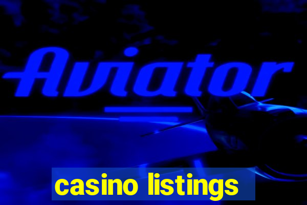 casino listings