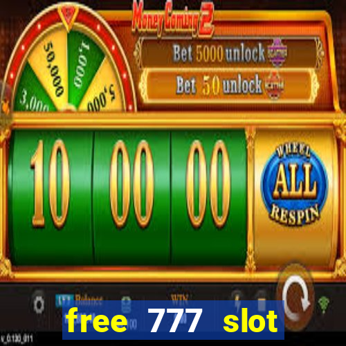 free 777 slot machine game