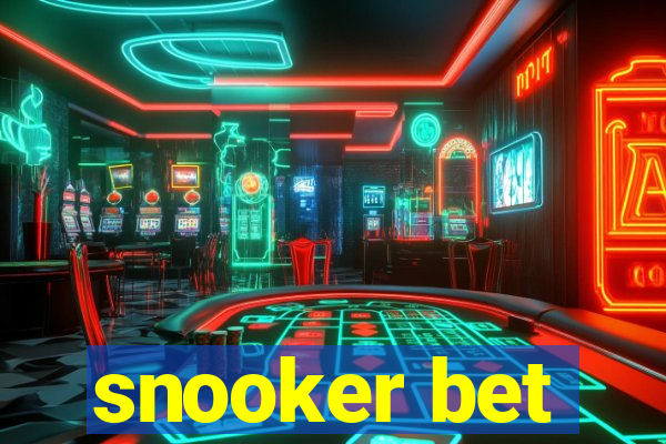 snooker bet