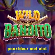 poortdeur met slot