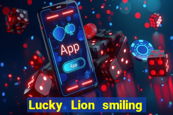 Lucky Lion smiling critters lion