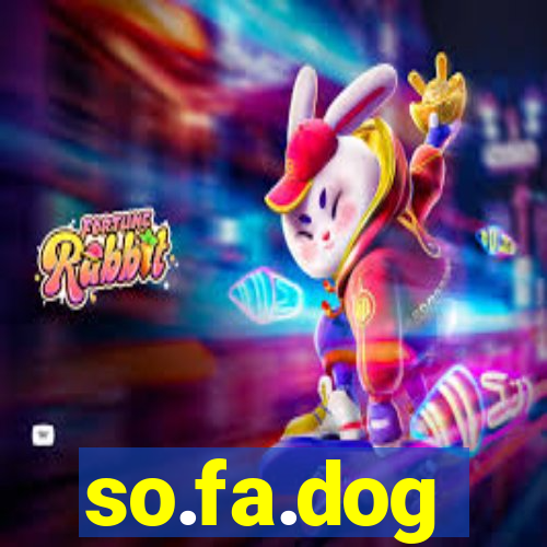 so.fa.dog