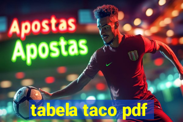 tabela taco pdf