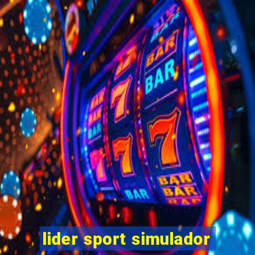 lider sport simulador