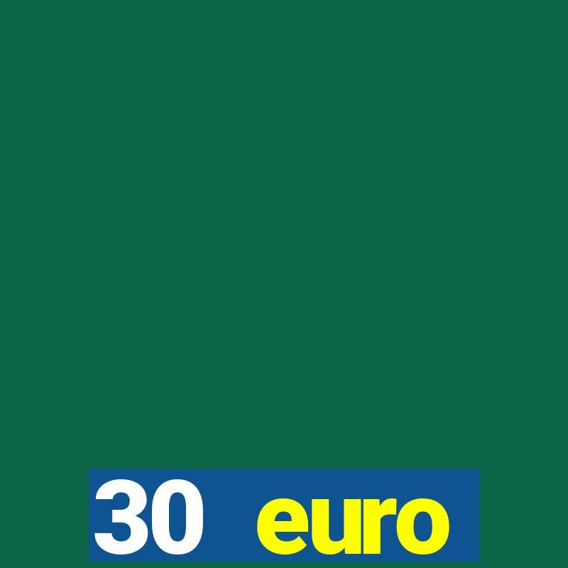 30 euro startguthaben casino