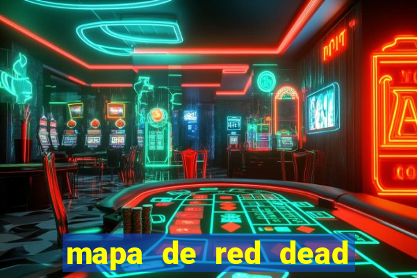 mapa de red dead redemption 1